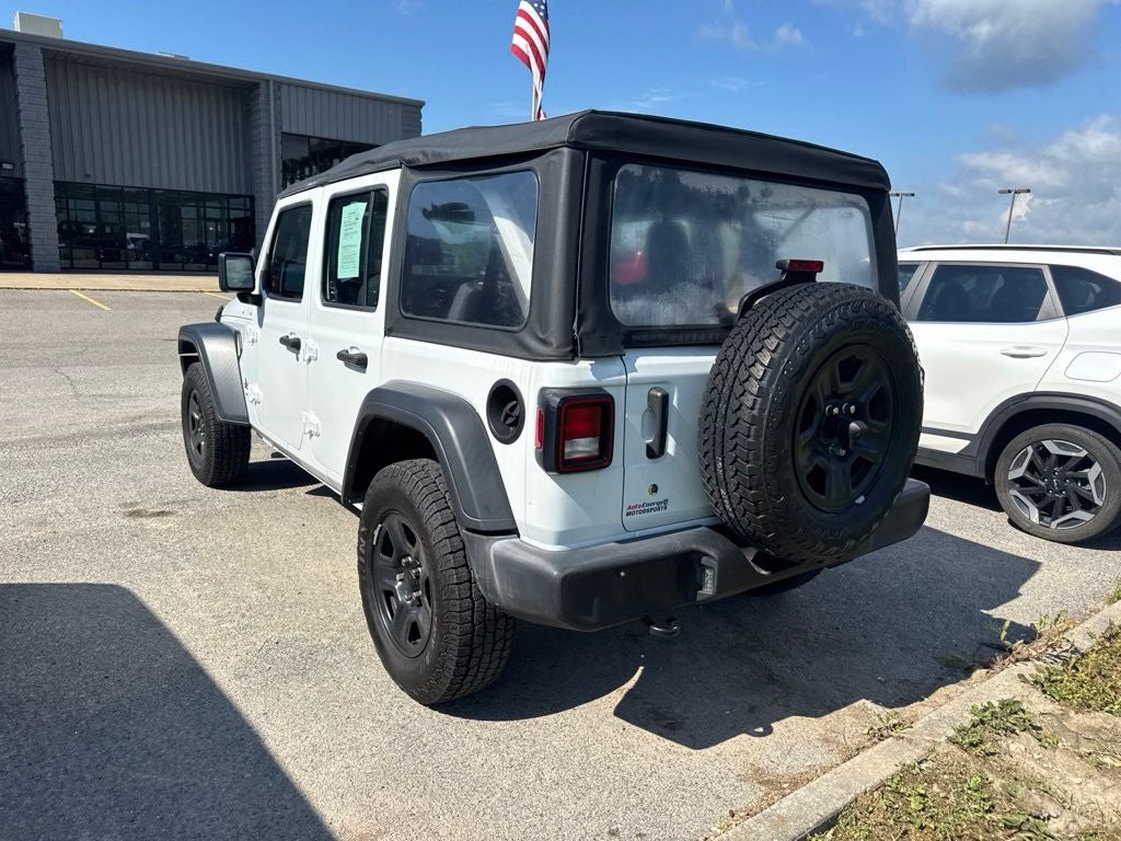 2018 Jeep Wrangler Unlimited Sport